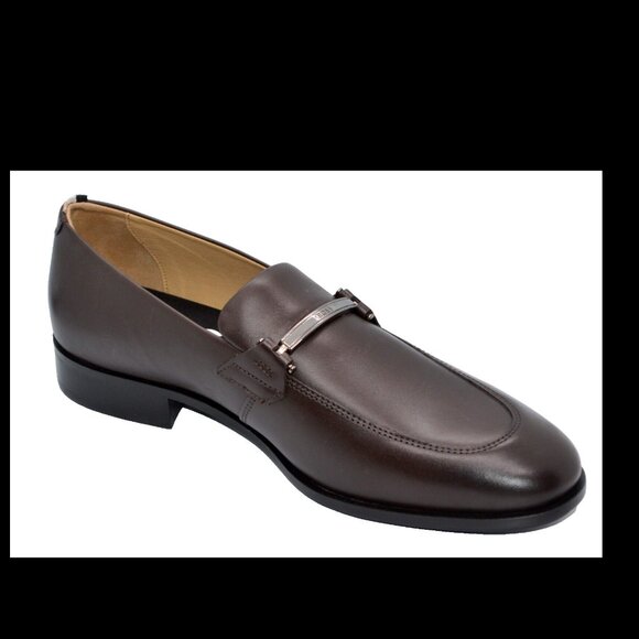 New Boss Men\'s Colby Slip-on Bit Loafers - Dark Brown Size 8.5 main image 4